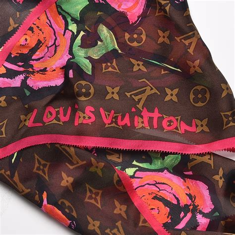 louis vuitton stephen sprouse roses scarf|louis vuitton sprouse.